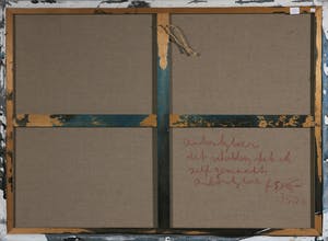 Anton Heyboer - Acryl met Oost-Indische inkt op doek - Dit heb ik zelf gemaakt (Groot) kopen? Bied vanaf 250!