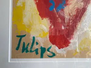 Jan Cremer - Tulips One red One blue 1993 kopen? Bied vanaf 5000!