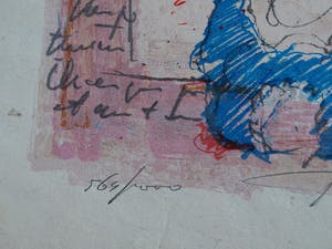 Richard Smeets - Zeefdruk , “Aan tafel” kopen? Bied vanaf 1!