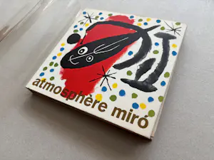 Joan Miro - "Atmosphère Miró" - 1959 - 1e Druk - Hardcover - Goed - Zeldzaam + 4 ander items kaufen? Bieten Sie von 70!