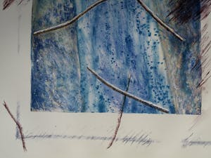 Kees Slegt - Litho, “Zonder titel” – 1983 – oplage 28 ex. kopen? Bied vanaf 35!