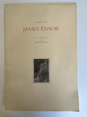James Ensor - Portfolio 6 fotografische reproducties ware grootte vendu pour 40€ !