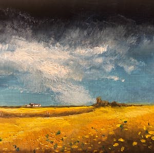 Niet of onleesbaar gesigneerd - Modern landschap kopen? Bied vanaf 10!