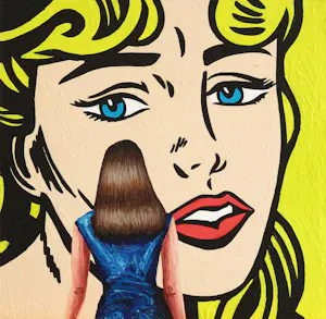 AcheterGerard Boersma - Lovely Girl (Schilderij van vrouw kijkend naar schilderij van Roy Lichtenstein)? Enchérissez de 125!
