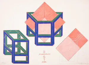 Mark Brusse - Litho, 3 Propositions 4 1 piece kaufen? Bieten Sie von 35!