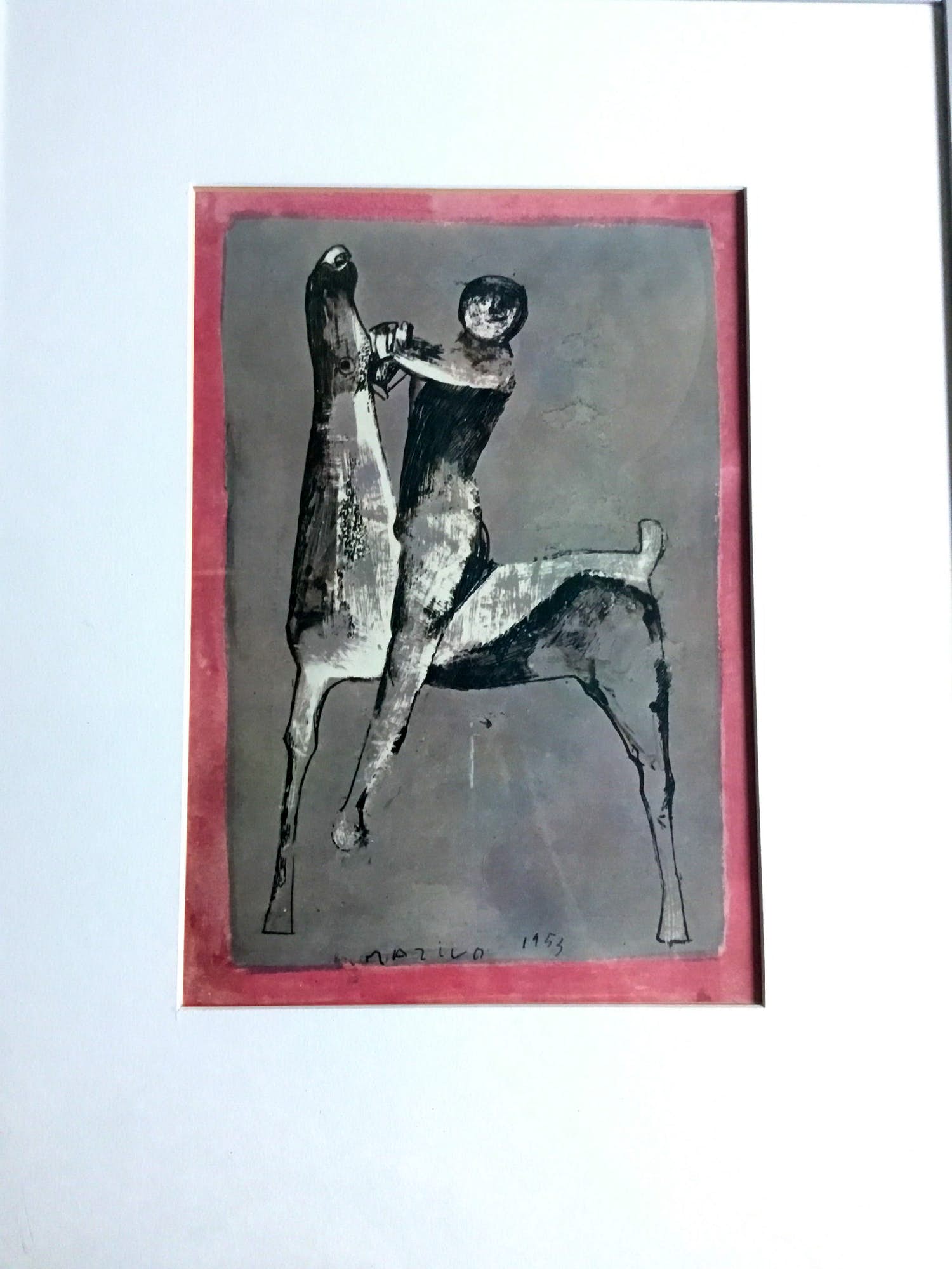 Marino Marini - Paard en rijder verkocht voor € 1!