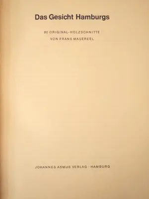 Frans Masereel - Das Gesicht Hamburgs kopen? Bied vanaf 75!