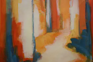 Erwin van der Worp - Acryl Kunstwerk op Papier / Abstract kopen? Bied vanaf 50!