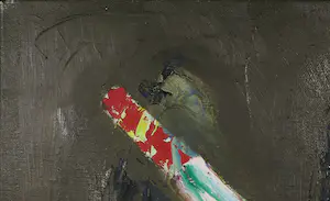 Hannes Postma - Olieverf op doek, Schootsveld III (Zeer groot) kopen? Bied vanaf 250!