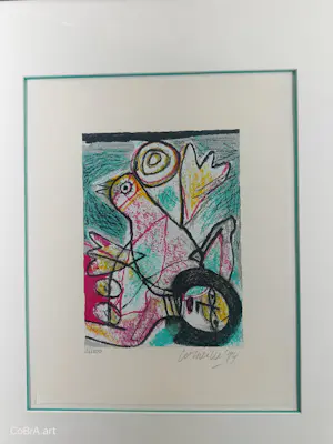 Corneille - Vrouw met vogel kopen? Bied vanaf 195!