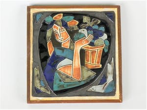 Henk Potters - Vrouw met mand kopen? Bied vanaf 5!