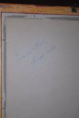 Niet of onleesbaar gesigneerd - Aquarel: Straatje in Delft, naar Vermeer kopen? Bied vanaf 10!