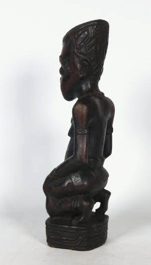 Kuba - Houten beeld van koning NDOP kopen? Bied vanaf 1!