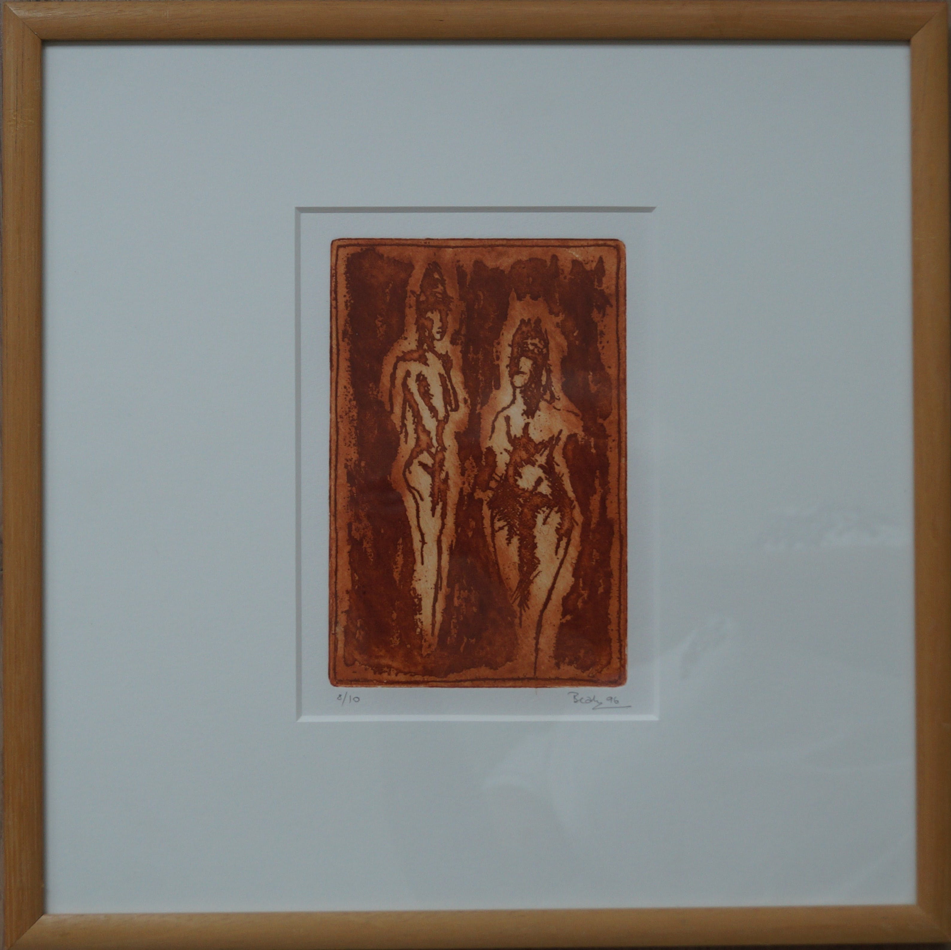 Beaty Czeto - gesigneerde ets - ingelijst kopen? Bied vanaf 28!