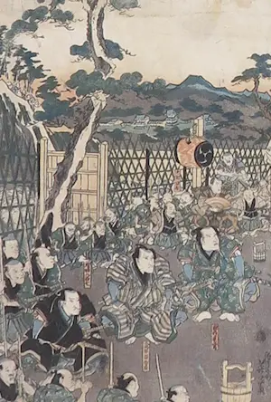 Keisai Eisen - Houtsnede, Drieluik - Ingelijst kopen? Bied vanaf 100!