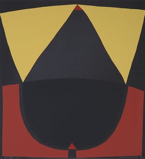 Doris Groeneveld - Zeefdruk, Zonder titel kopen? Bied vanaf 1!