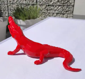 Richard Orlinski - CROCO SPIRIT (RED EDITION) kopen? Bied vanaf 250!