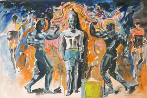 Maarten van Dreven - Gouache, Time Bandits kopen? Bied vanaf 35!