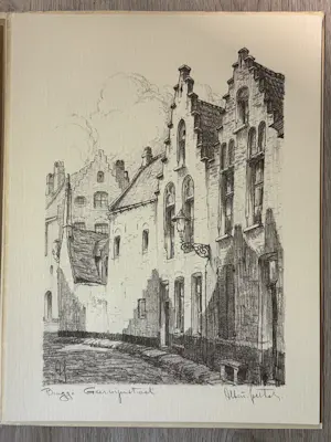 Buy Albert Goethals - Kunstmap met 8 litho’s brugge? Bid from 25!