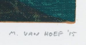 Marcel van Hoef - Zeefdruk, Fernweh kopen? Bied vanaf 1!