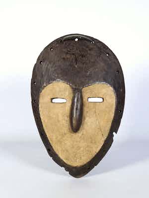 Lega - Houten masker verkocht voor € 1!