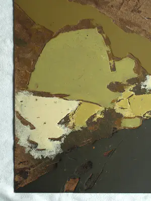 Fon Klement - 4 beschilderde hardboard platen, gebruikt als drukplaten voor de drukpers kopen? Bied vanaf 1!