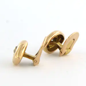 18k gouden boordknopen bezet met diamant kopen? Bied vanaf 210!