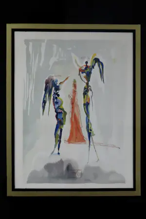 Salvador Dali - De engelen van het Empyreum / Gli angeli dell' Empireo - Reeks Paradiso kopen? Bied vanaf 175!