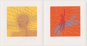 Willem F. Wagner - twee handgesigneerde lithografien: Konstruktiv life I en III kopen? Bied vanaf 19!