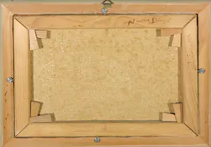 Numa Donzé - Olieverf op doek, Rheinlandschaft - Ingelijst kopen? Bied vanaf 100!