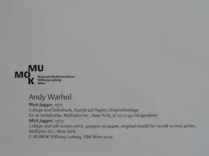 Andy Warhol - Mick Jagger (orig. 1975) - Museum Moderner Kunst Wien - 2010 kopen? Bied vanaf 75!