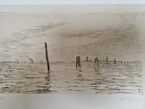 Carel Nicolaas Storm van 's-Gravesande - Meerpalen bij Venetië kopen? Bied vanaf 50!