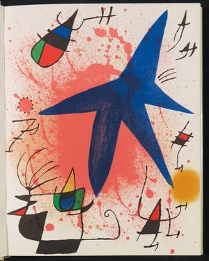 Joan Miro - Samlade Litografier I en II, Twee overzichtscatalogi met originele litho's kopen? Bied vanaf 200!