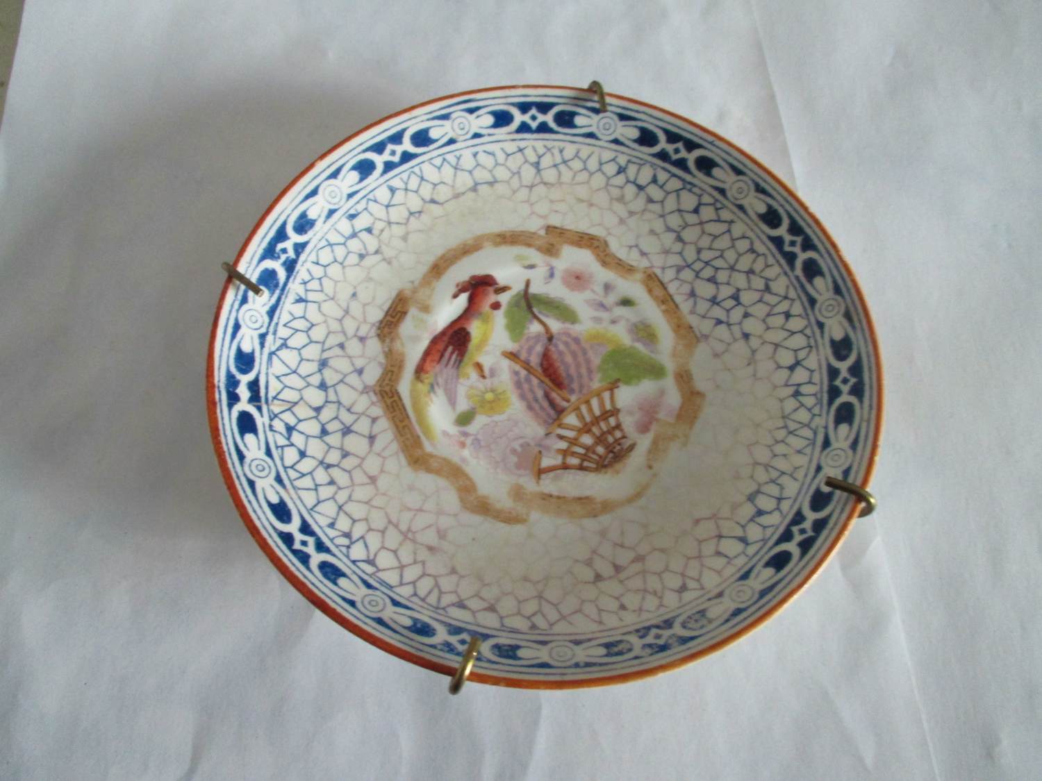 N.V. Porselein- en Tegelfabriek Mosa - Wandtegel motief paradijsvogel kopen? Bied vanaf 20!