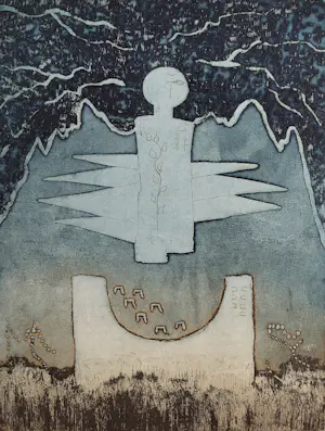 Buy Jan Montyn - Second jour - Illusion - gesigneerde ets? Bid from 99!