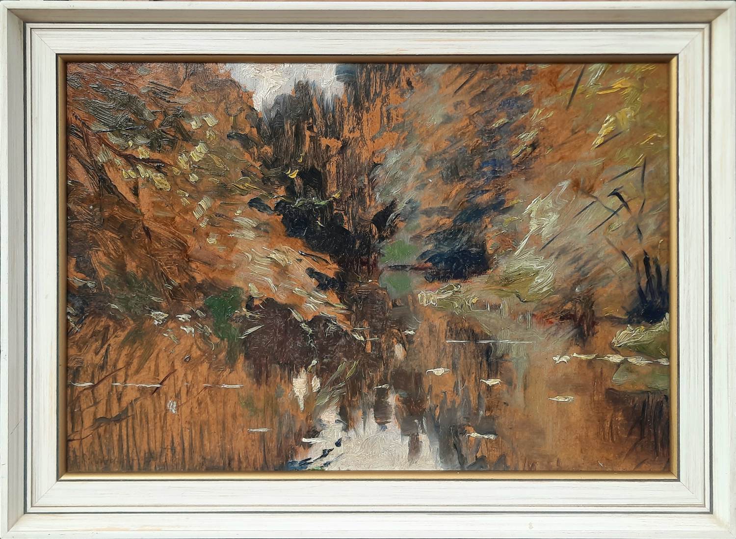 Gerard van Vliet - olieverf - Vondelpark Amsterdam - ingelijst - 25033 kopen? Bied vanaf 125!
