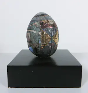 Herman Muys - Brons en keramiek, Ei kopen? Bied vanaf 150!