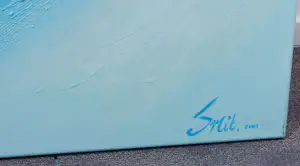 Koos Smit - Olieverf op doek, Black Hole (Zeer groot) kopen? Bied vanaf 250!