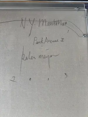 Peter Meijer - N.Y. Manhattan, Park Avenue II kopen? Bied vanaf 295!