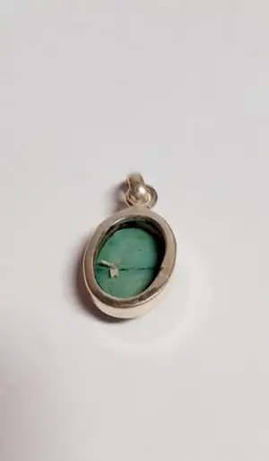 Zilveren Hanger met turquoise kopen? Bied vanaf 25!