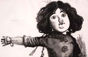 Herman Berserik - ets - 1977 verkocht voor € 60!