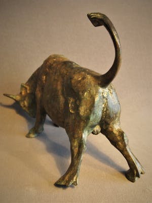 Pierre Chenet - Bronze Charging Bull (Taureau chargeants) signed P. Chenet- 20th century kopen? Bied vanaf 500!