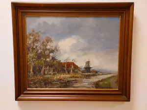 Hendrik Cornelis Kranenburg - Molen aan het water kopen? Bied vanaf 60!