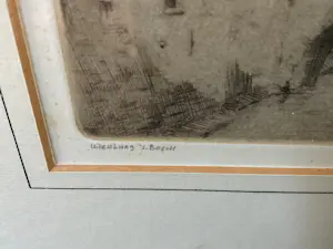 Hendrik de Laat - Twee etsen ‘s Hertogenbosch kopen? Bied vanaf 1!