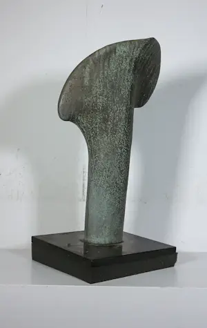 Huub & Adelheid Kortekaas - Groot bronzen beeld, Organische vorm kopen? Bied vanaf 400!