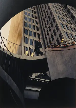 Daniel Ratner - Foto, Jumping the ledge kopen? Bied vanaf 1!