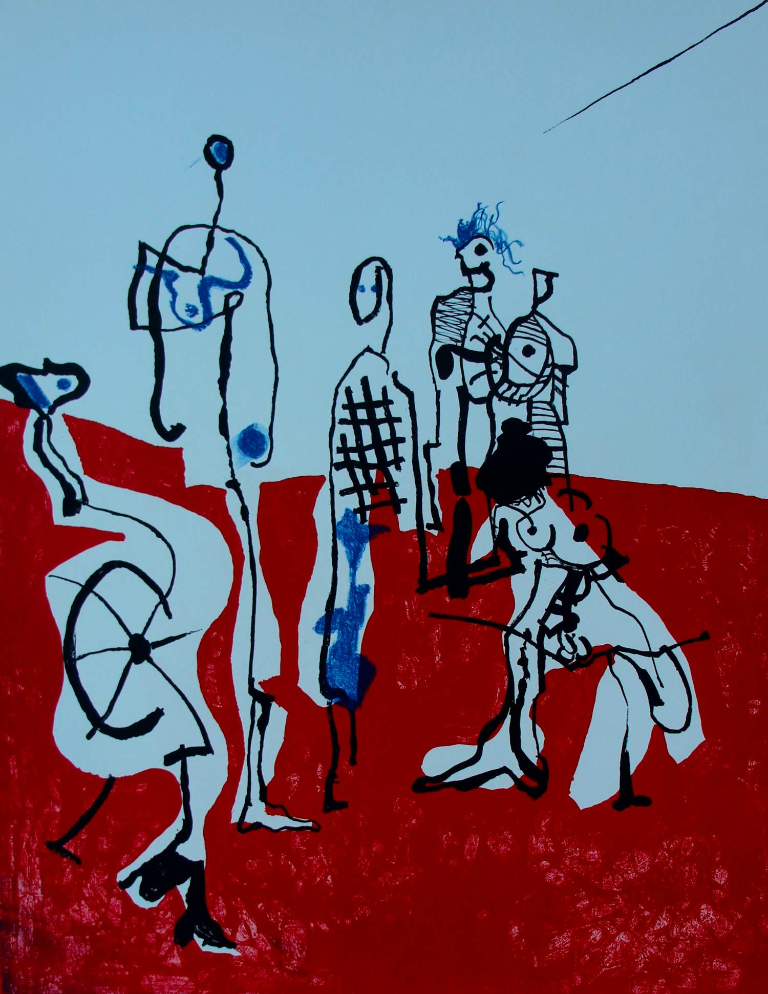 Constant - Litho: Comic act - 1976 kopen? Bied vanaf 599!