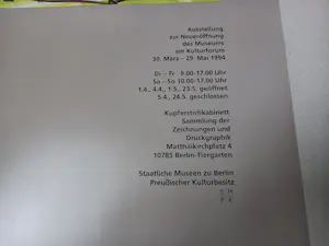 AcheterFrank Stella - Ausstellungsplakat Berlin 1994? Enchérissez de 50!