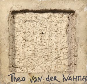 Theo van der Nahmer - Keramiek, Abstracte tegel kopen? Bied vanaf 1!