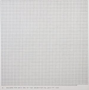 Sol LeWitt - Offset, A square for each day of the seventies kopen? Bied vanaf 70!
